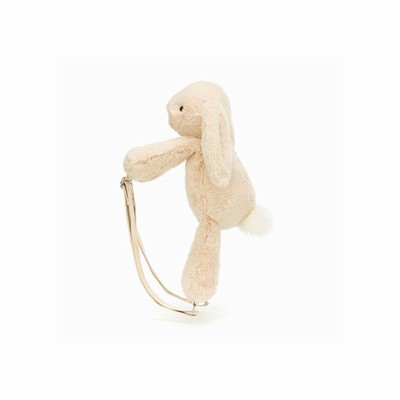 Jellycat Smudge Rabbit Backpack Bolsa | HYGI-18246